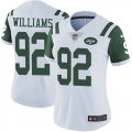 Women Nike New York Jets #92 Williams white Color Rush Limited Jersey