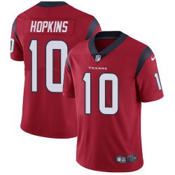 Houston Texans #10 DeAndre Hopkins red Color Rush Limited Jersey