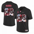 Custom Alabama Crimson Tide #22 Najee Harris black College Color Rush Limited Jerseys