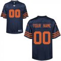 Chicago Bears Customized Personalized Premier Alternate Jerseys