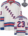 2014 stanley cup Rangers #23 Chris Drury White Jersey