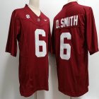 Alabama Crimson Tide #6 Devonta Smith Game Red College Football Jersey-XST