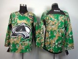 Reebok Colorado Avalanche Blank green camo NHL Jersey