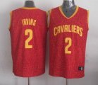 Adidas Cleveland Cavaliers #2 Kyrie Irving Red Leopard NBA Jerseys