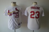 St.Louis Cardinals 23 FREESE white youth MLB Jerseys