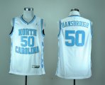 North Carolina Tar Heels Tyler Hansbrough 50 White College Basketball Jersey