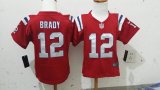 england patriots Tom Brady #12 red nike nfl children jersey