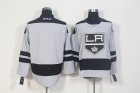 Reebok Los Angeles Kings blank gray nhl hockey Jersey