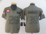 Youth New York Giants #26 Saquon Barkley Nike Camo 2019 Salute to Service Limited Jersey