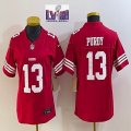 Women Nike San Francisco 49ers 13 Brock Purdy Red Color Rush Limited Jersey