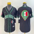 Youth 2023 World Cup Mexico blank black majestic MLB baseball Jerseys-BD