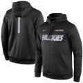 UConn Huskies Nike Sideline KO Fleece Therma-FIT Performance Hoodie - Black