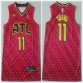 Atlanta Hawks #11 Trae Young nike red basketball Jerseys-ty