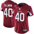 Women Cardinals #40 Pat Tillman red nike Color Rush Limited Jersey