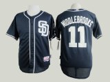 San Diego Padres #11 Will Middlebrooks Dark Blue mlb Jerseys