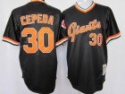 San Francisco Giants 30 CEPEDA black MLB Jerseys