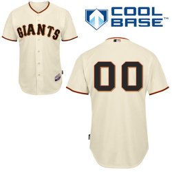 San Francisco Giants Home Custom Cream MLB Jersey