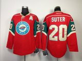 Minnesota Wild Ryan Suter #20 red NHL Jerseys