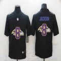 Nike Baltimore Ravens #8 Lamar Jackson black Color Rush Limited Jersey-BD