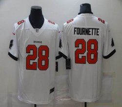 Buccaneers #28 Leonard Fournette white nike Color Rush Limited Jersey