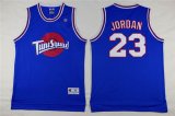 Michael Jordan #23 blue Movie Basketball Jersey