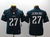 Youth Nike Philadelphia Eagles #27 Malcolm Jenkins green Color Rush Limited Jersey