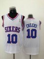 Philadelphia 76ers Maurice Cheeks 10# white NBA Jersey