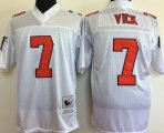 Atlanta Falcons #7 Michael Vick Throwback white nfl jerseys