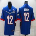 Nike Tampa Bay Buccaneers #12 Tom Brady Blue 2022 All-Star NFL Jersey