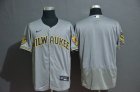 Nike Milwaukee Brewers blank gray Flexbase Authentic Collection Jersey