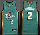 Nike Detroit Pistons #2 Cade Cunningham green nba basketball jersey-LC