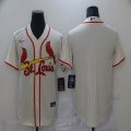 Nike St.Louis Cardinals blank beige MLB baseball Jerseys-BD