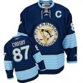 Pittsburgh Penguins 87 Sidney Crosby blue jerseys