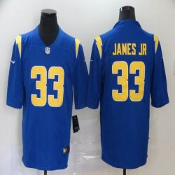 San Diego Chargers #33 Derwin James Jr Nike blue Color Rush Limited Jersey