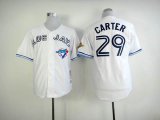 Toronto Blue Jays #29 Joe Carter White 1993 MLB Jerseys