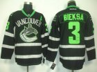 nhl Vancouver Canucks 3 Kevin Bieksa Black Jerseys(A Patch)