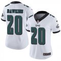 Women Nike Philadelphia Eagles #20 Brian Dawkins white Color Rush Limited Jersey