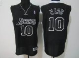 Los Angeles Lakers #10 Steve Nash Black White NBA Jerseys