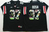 Ohio State Buckeyes #97 Joey Bosa black fashion college football jersey