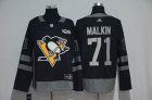 Pittsburgh Penguins #71 Evgeni Malkin black 2017 Centennial Classic Jersey