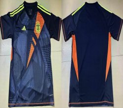 2024-2025 Argentina thailand version dark blue soccer Jerseys away-GD