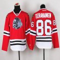 Youth chicago blackhawks #86 Teuvo Teravainen red nhl jerseys