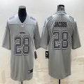 Nike Oakland Raiders #28 Josh Jacobs gray Color Rush Limited Jersey