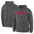 Fanatics Branded Georgia Bulldogs Charcoal Campus Pullover Hoodie