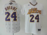 Los Angeles Lakers Kobe Bryant #24 White Latin Nights NBA Jersey