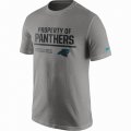 Men's Carolina Panthers Nike Heathered Gray Property Of T-Shirt