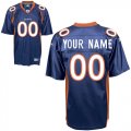 Denver Broncos Customized Personalized Team Color Jerseys