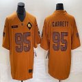 Cleveland Browns #95 Myles Garrett 2023 Brown Salute To Service Limited Jerseys