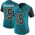 Women Jacksonville Jaguars #15 Allen Robinson green nike Color Rush Limited Jersey