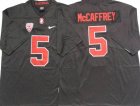 Stanford Cardinal #5 Christian McCaffrey Black College Football Jersey